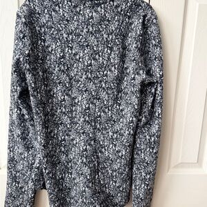 Spyder Men's Black and White Crewneck Sweater